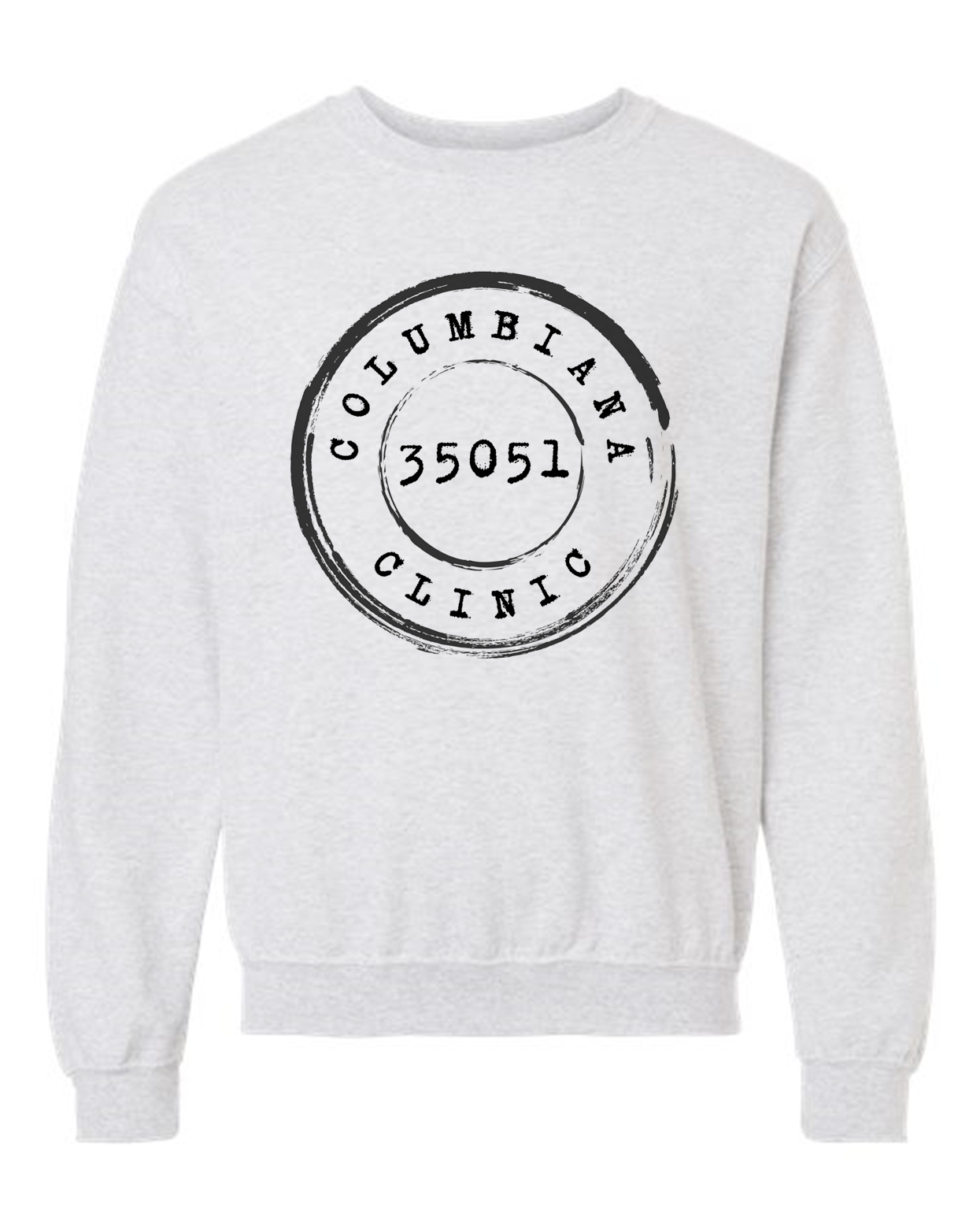 "Columbiana Clinic" Zip Code Sweatshirt