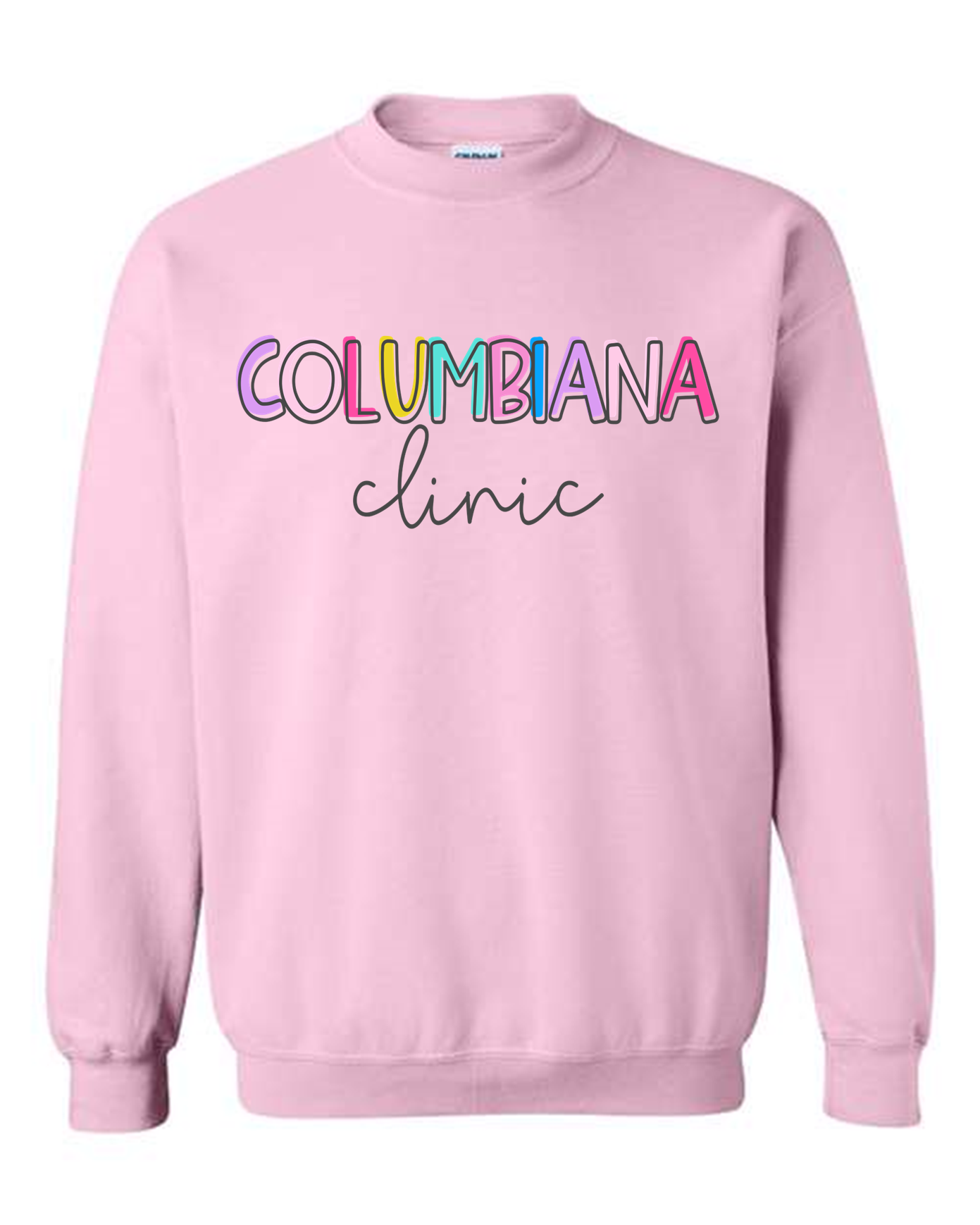 "Columbiana Clinic" Colorful Sweatshirt
