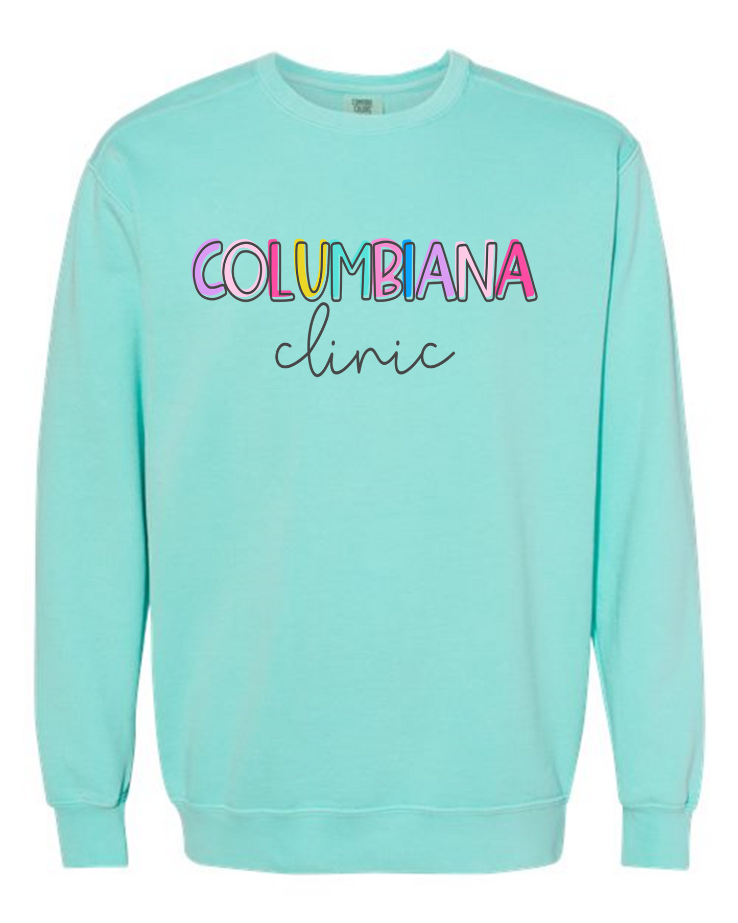 "Columbiana Clinic" Colorful Sweatshirt