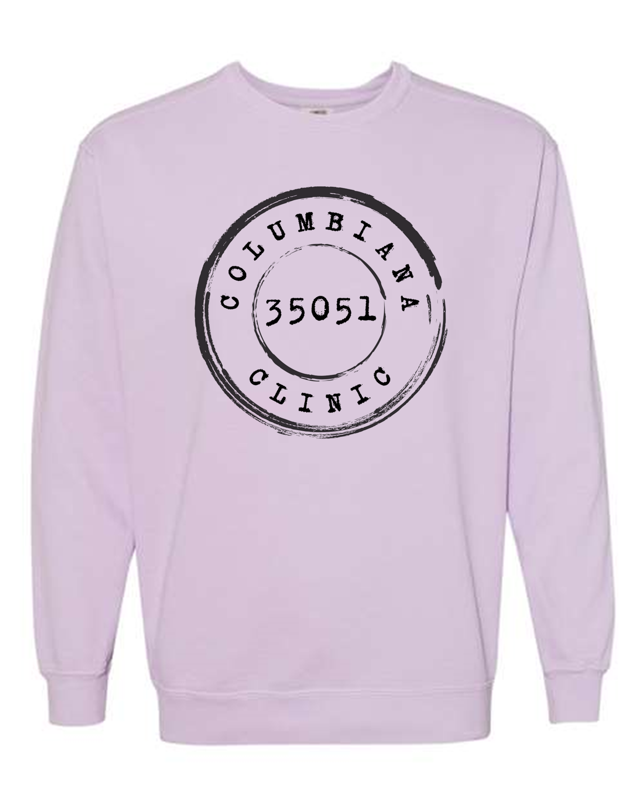 "Columbiana Clinic" Zip Code Sweatshirt