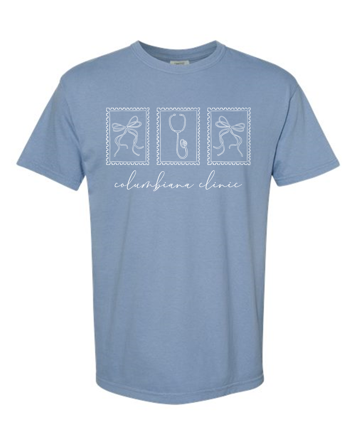 "Columbiana Clinic" Stamp Tee