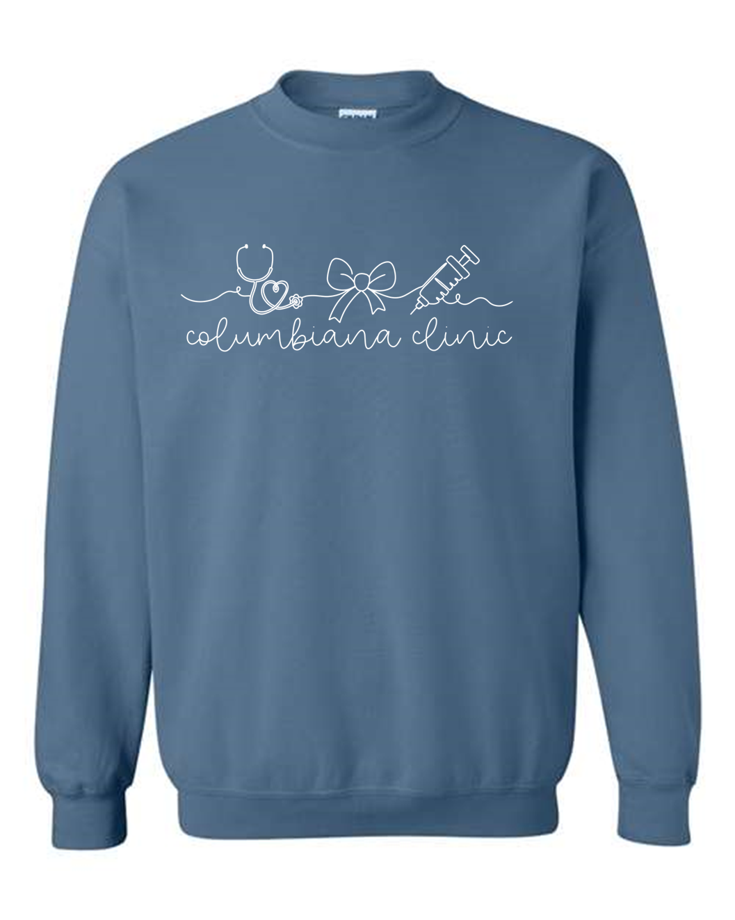 "Columbiana Clinic" Doodle Sweatshirt