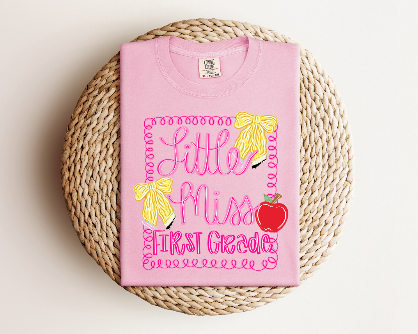 "Little Miss" Grade Level Tee