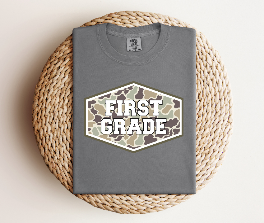 Camo Grade Level Tee