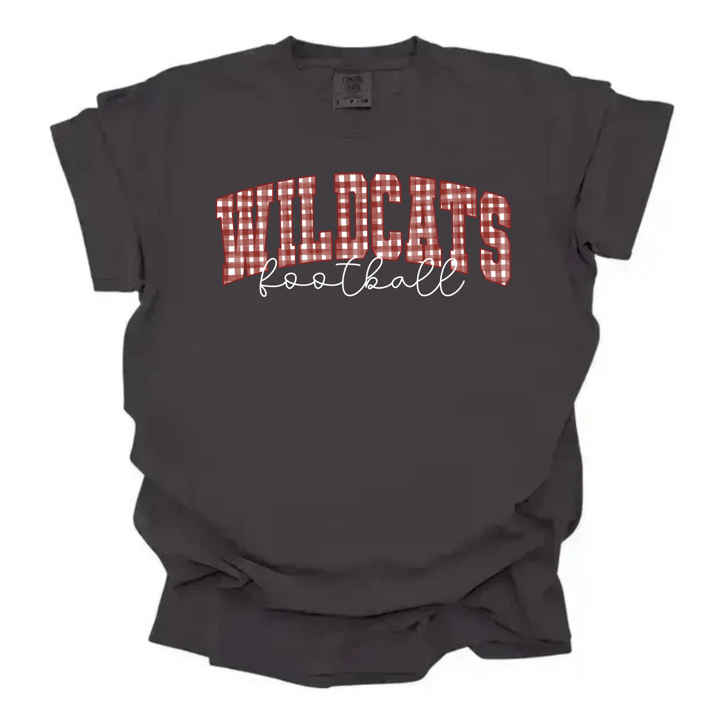 Custom Gingham Football Tee
