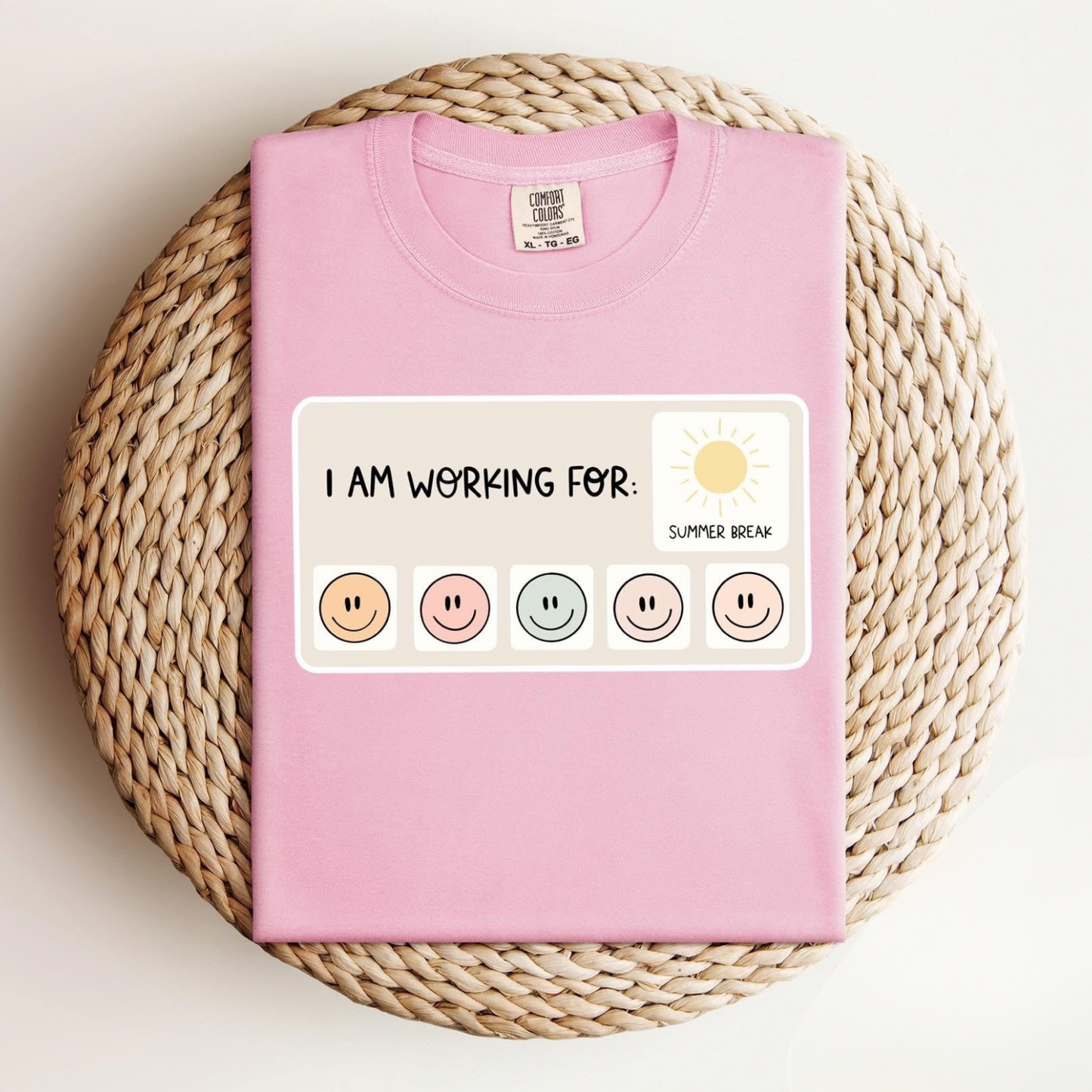 "I Am Working For" Tee