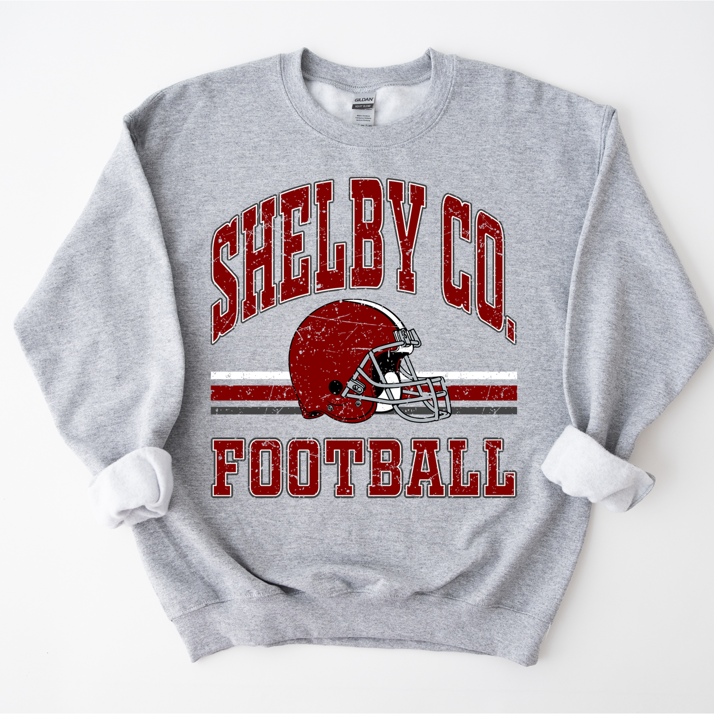 "Shelby Co. Football" Sweatshirt