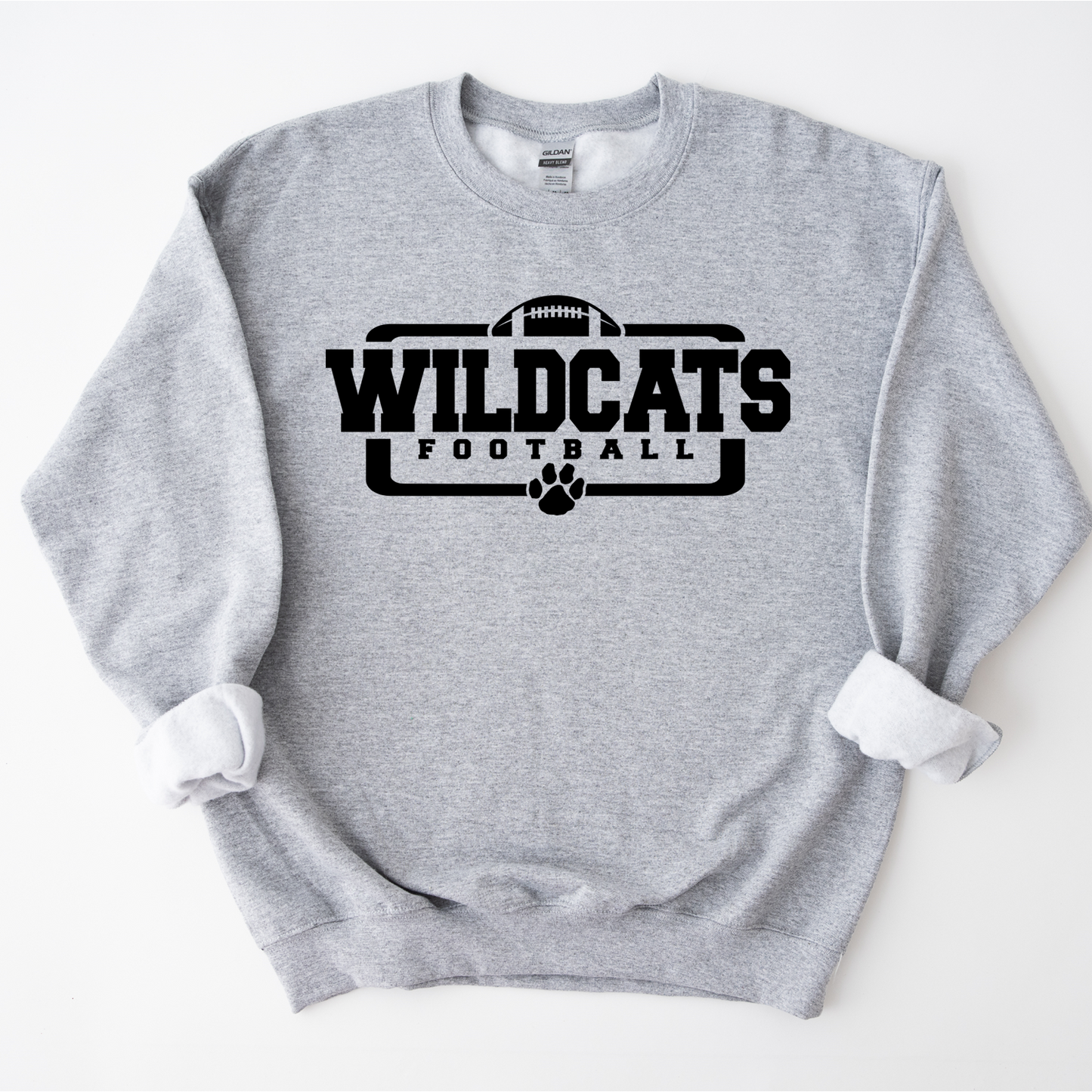 "Wildcats Football" Sweatshirt