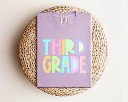 Bright Block Grade Level Tee
