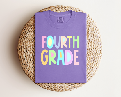 Bright Block Grade Level Tee