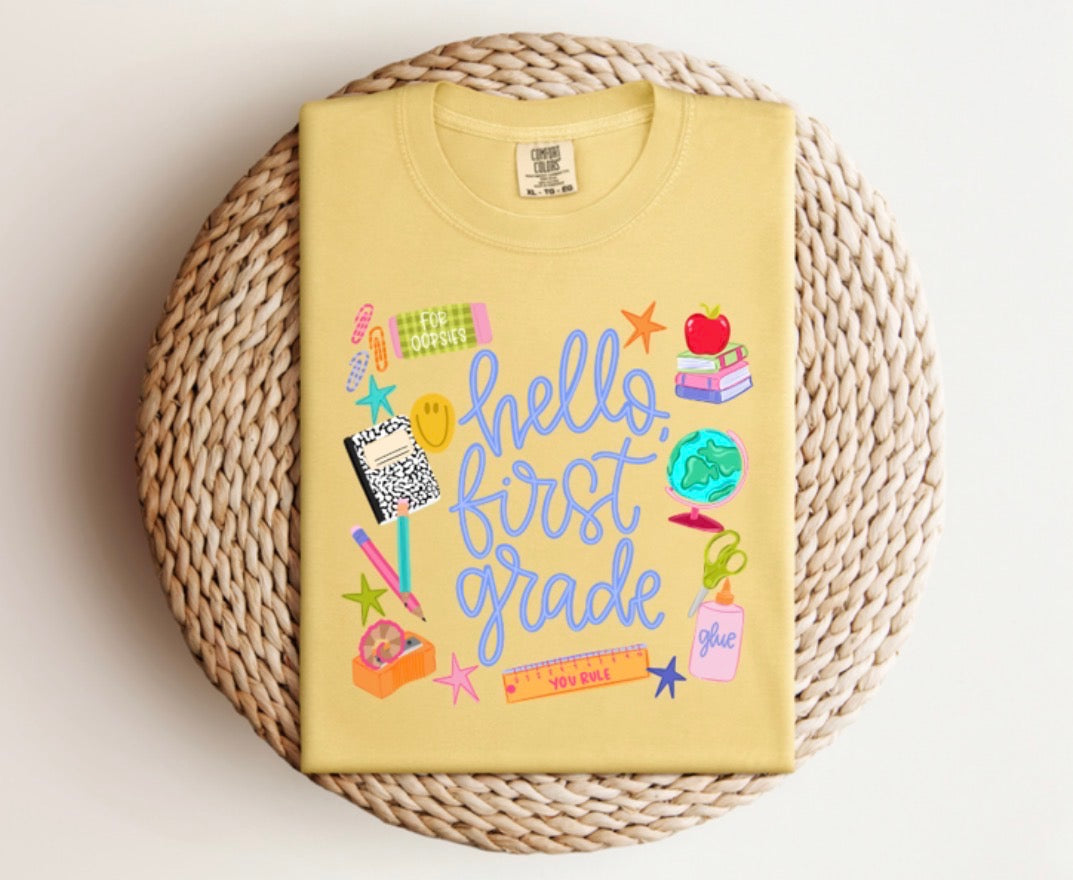 Hello Grade Level Tee