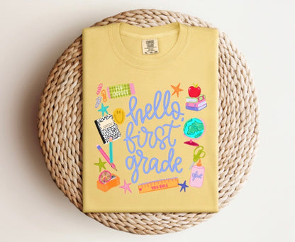 Hello Grade Level Tee