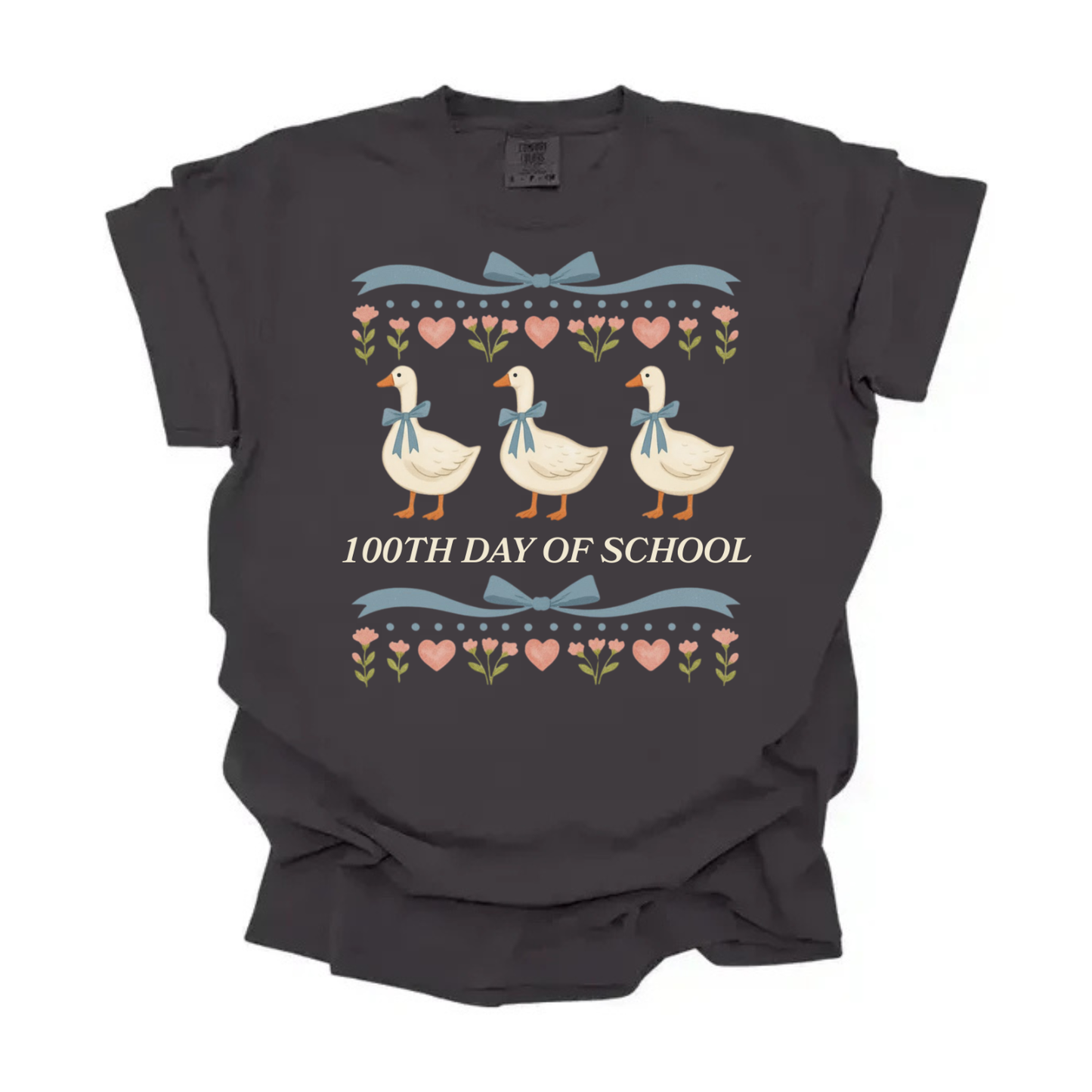 Goose 100th Day of School Tee