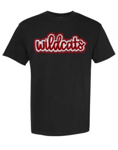 Wildcats Stitched Tee