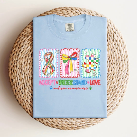Autism Awareness Colorful Tee