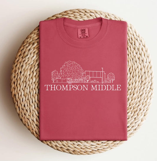 Thompson Middle Outline Tee