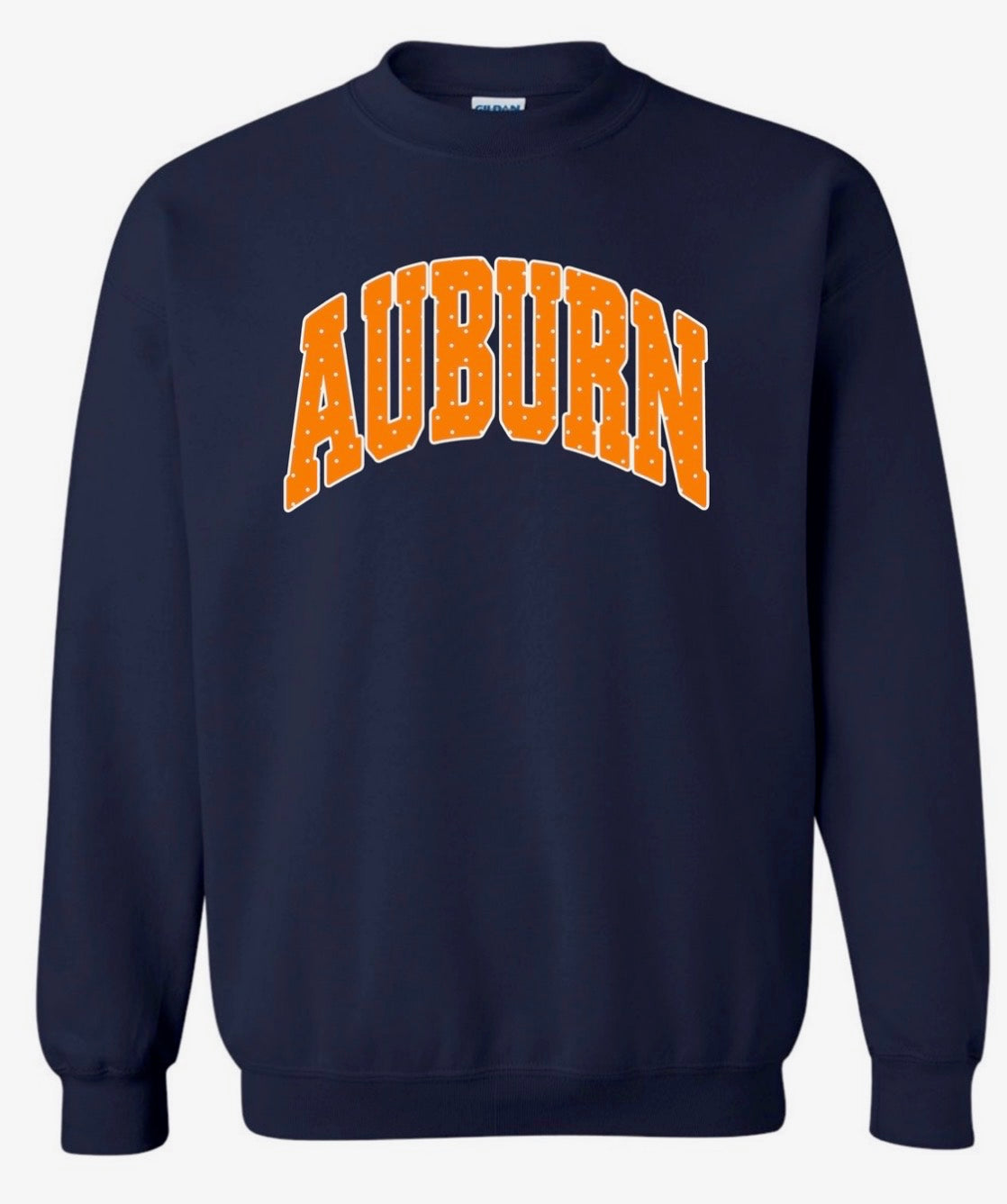 Auburn Polka Dot Sweatshirt
