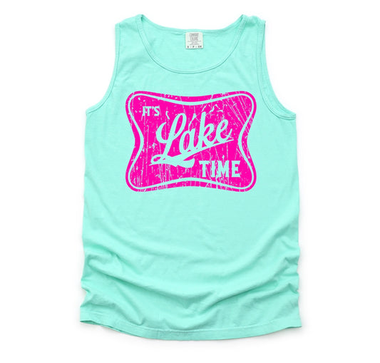 “It’s Lake Time” Tank