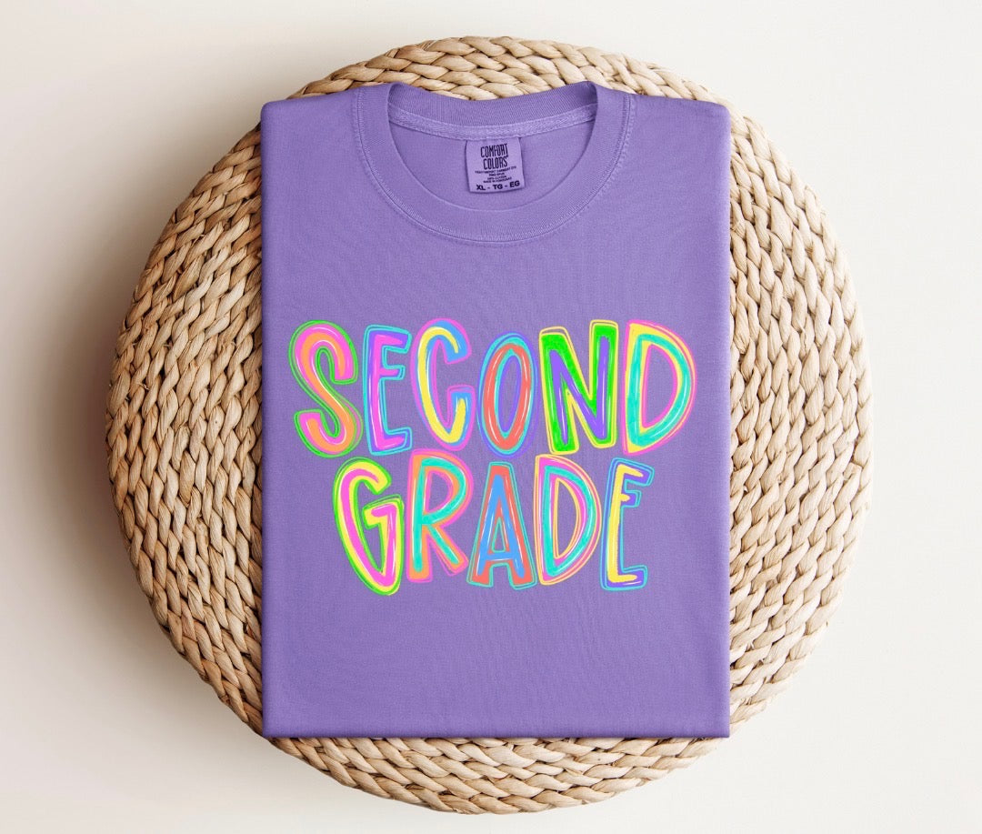 Neon Grade Level Tee