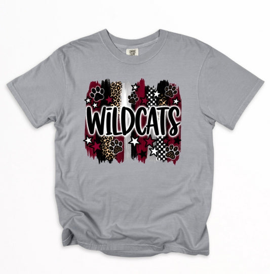 Wildcats Patterned Tee