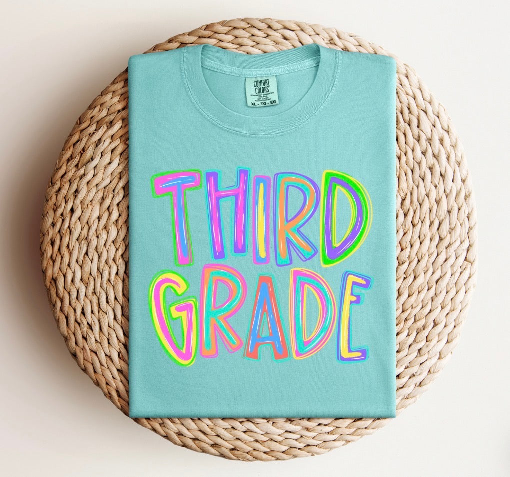 Neon Grade Level Tee