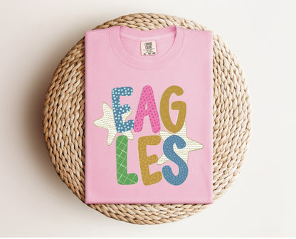 Colorful Mascot Star Tee
