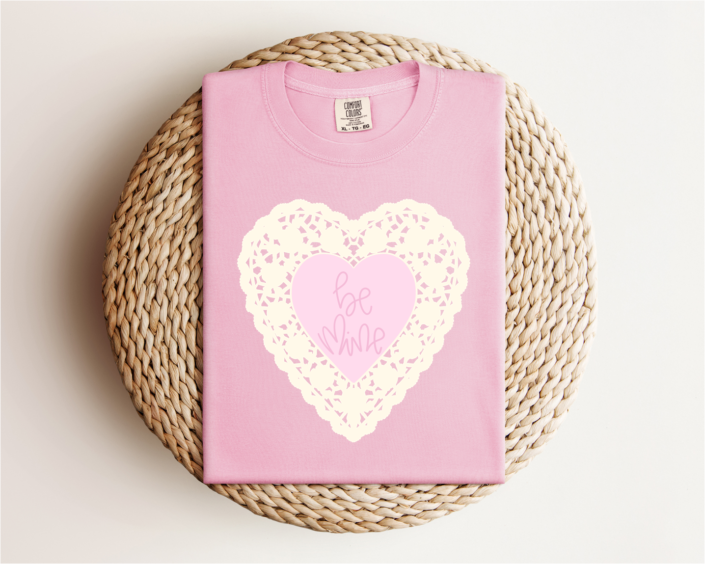 Lace “Be Mine” Tee