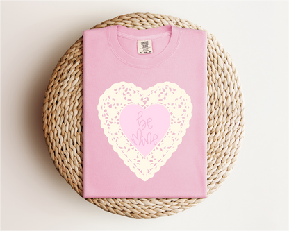 Lace “Be Mine” Tee