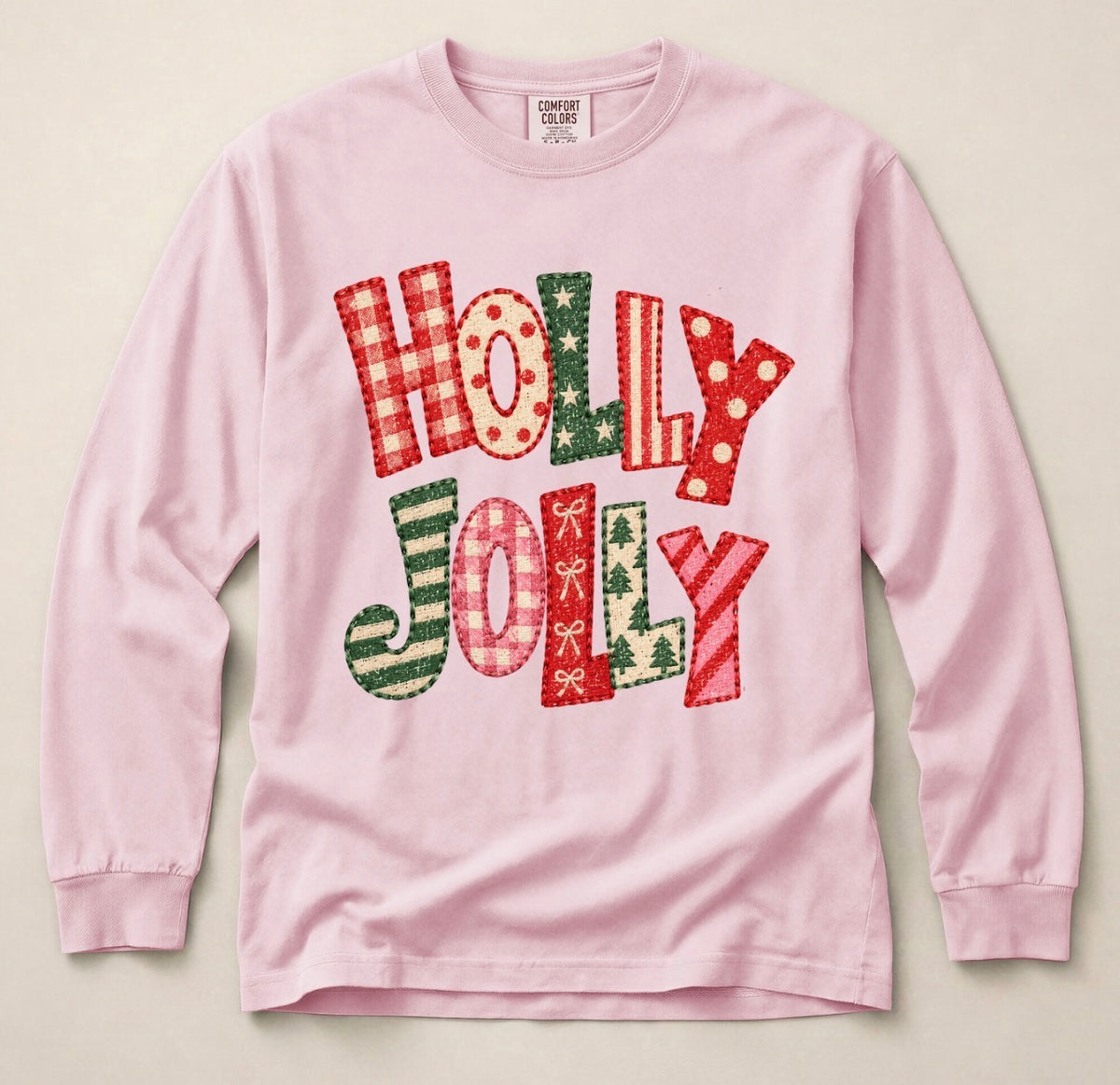 Holly Jolly Quilted Tee