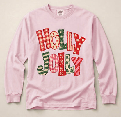 Holly Jolly Quilted Tee