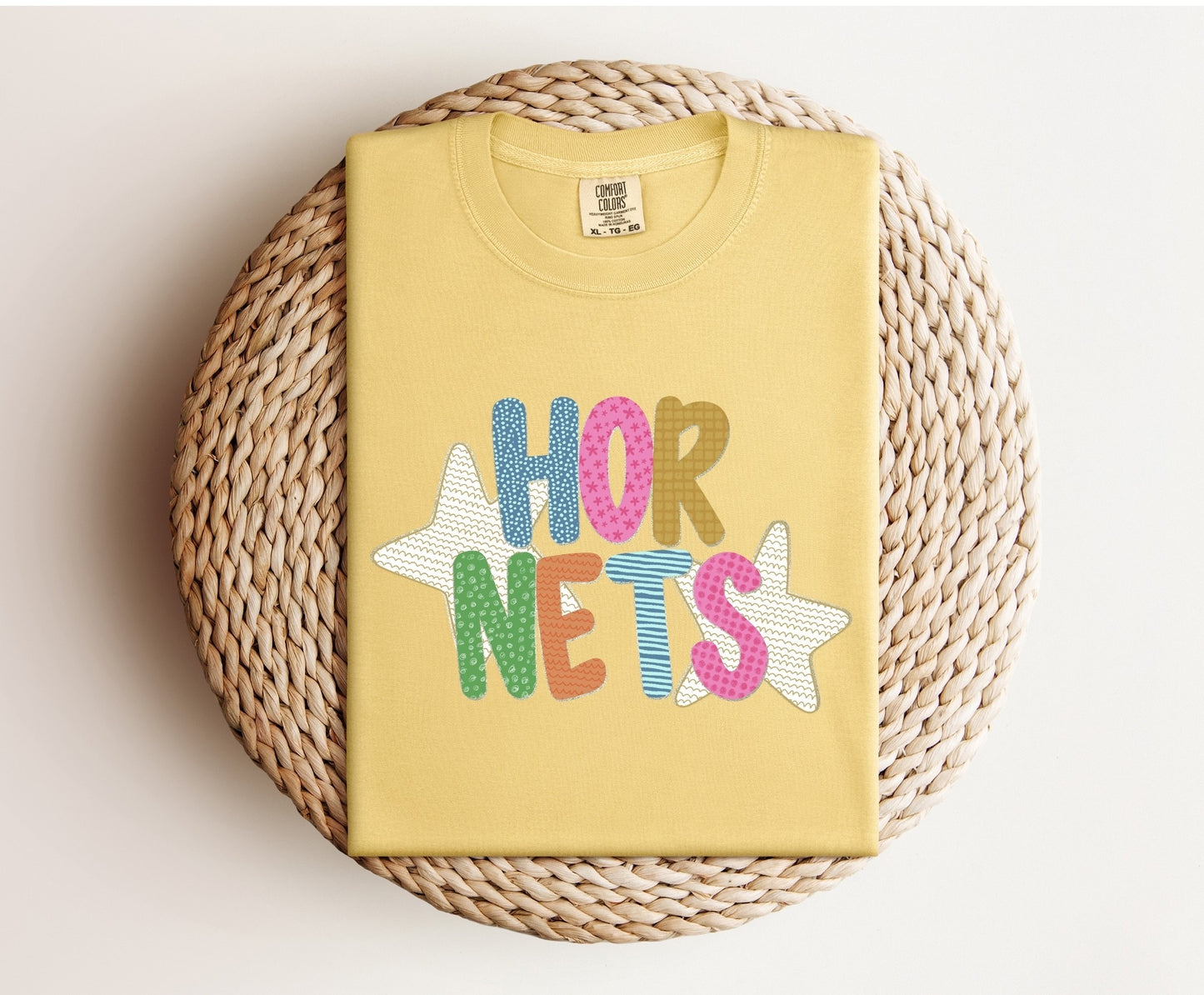 Colorful Mascot Star Tee
