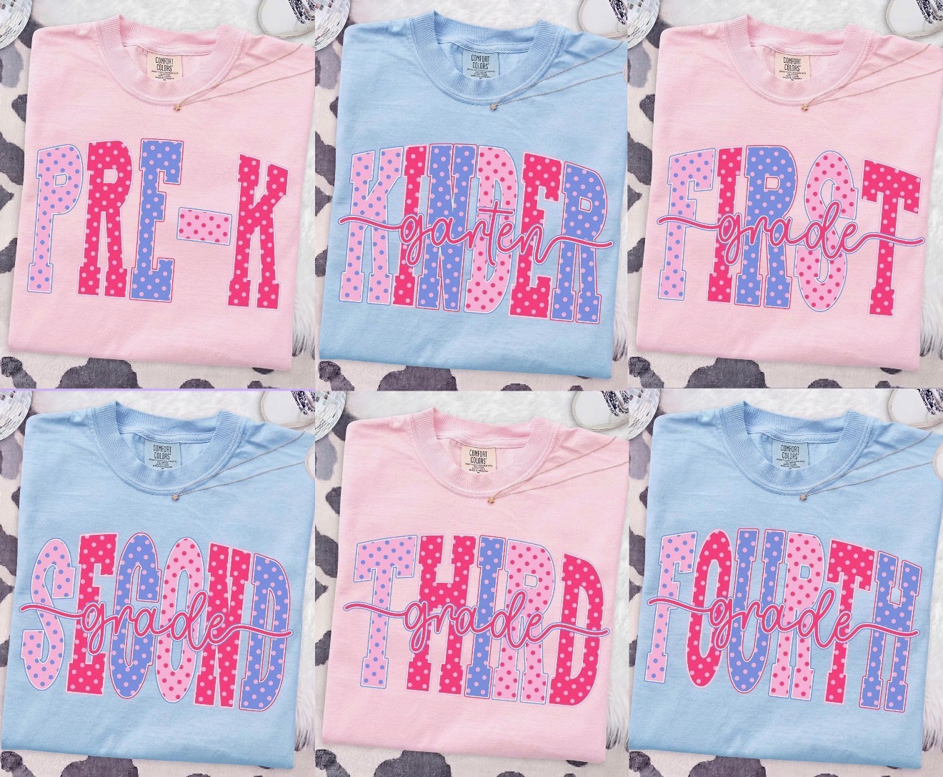 Polka Dot Grade Level Tee