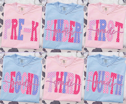 Polka Dot Grade Level Tee