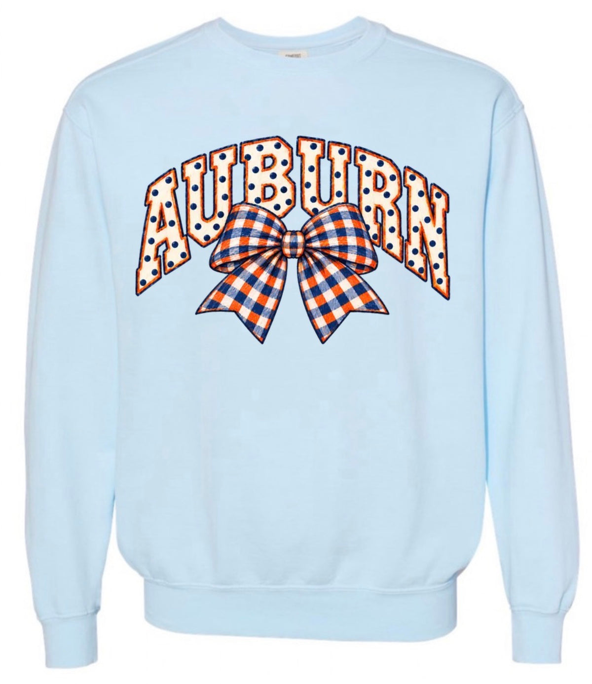 Auburn Polka Dot CC Sweatshirt