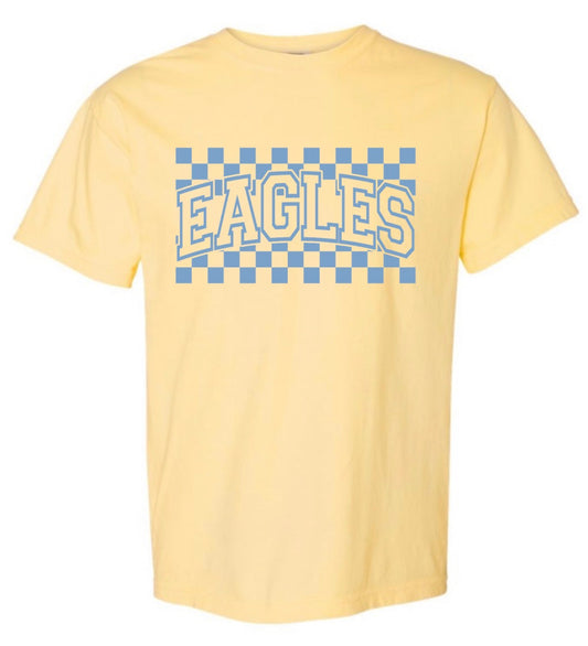 Checkered Eagles Butter Tee