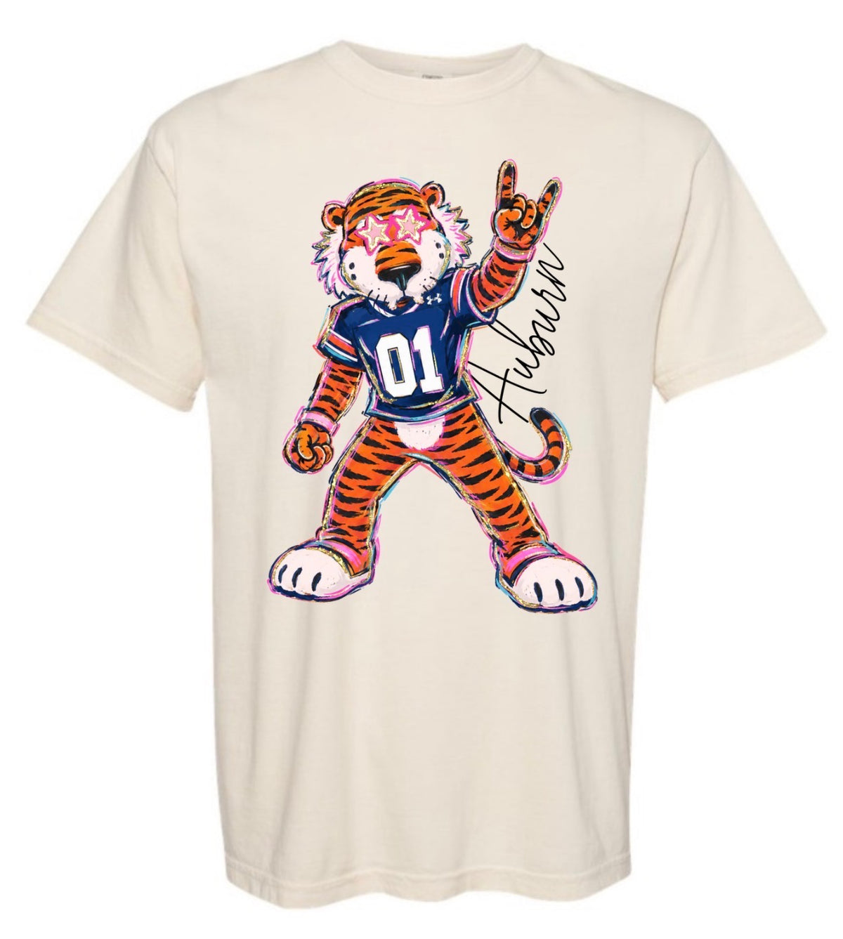 Aubie Color Tee