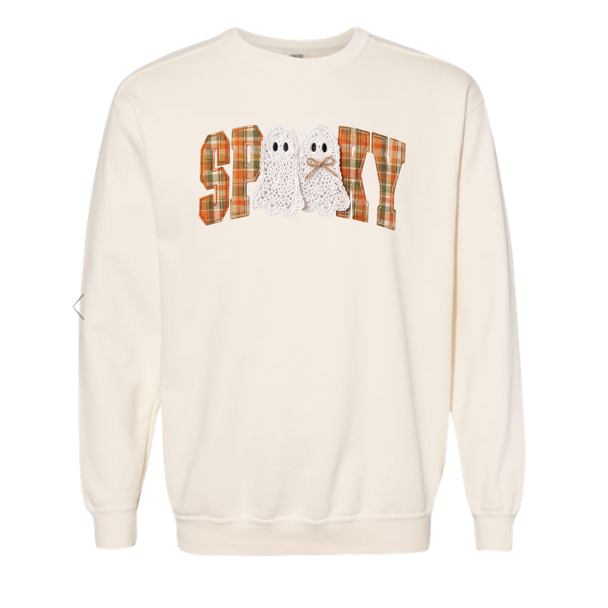 Plaid Spooky Sweatshirt