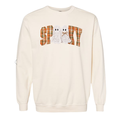 Plaid Spooky Sweatshirt