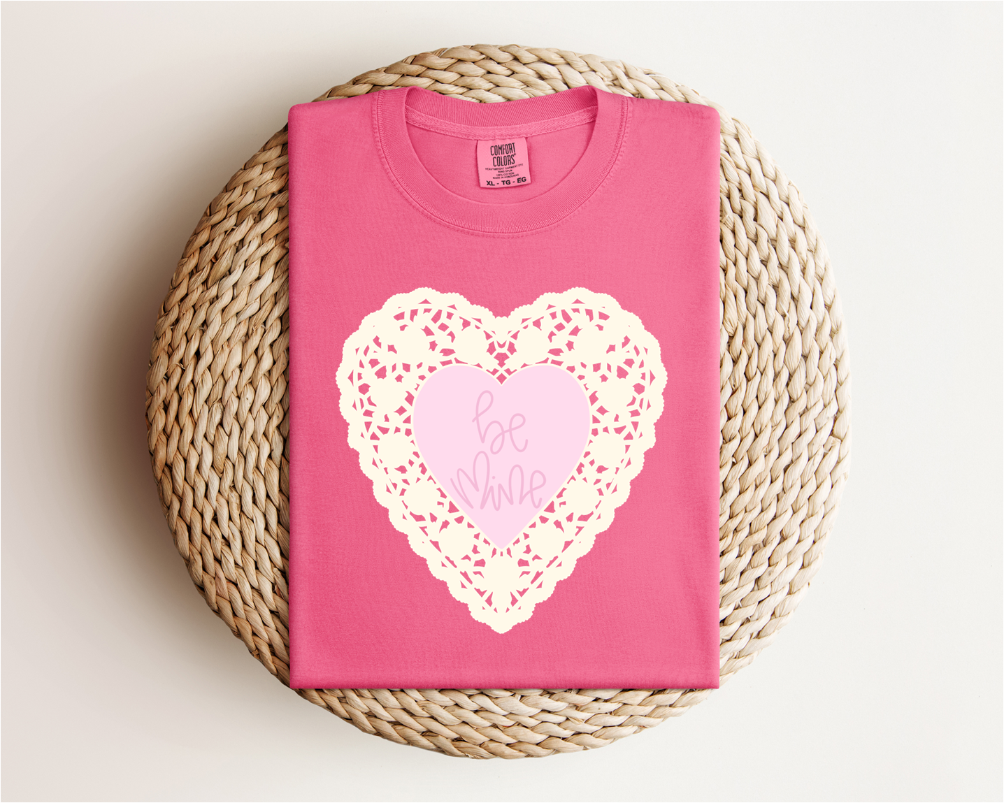Lace “Be Mine” Tee