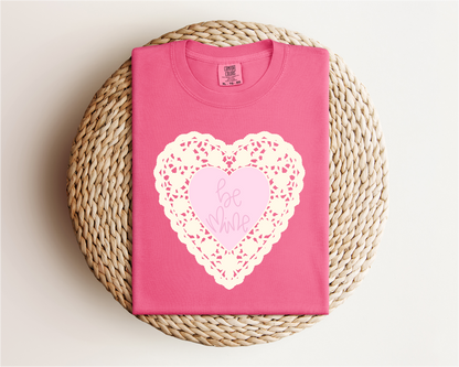 Lace “Be Mine” Tee