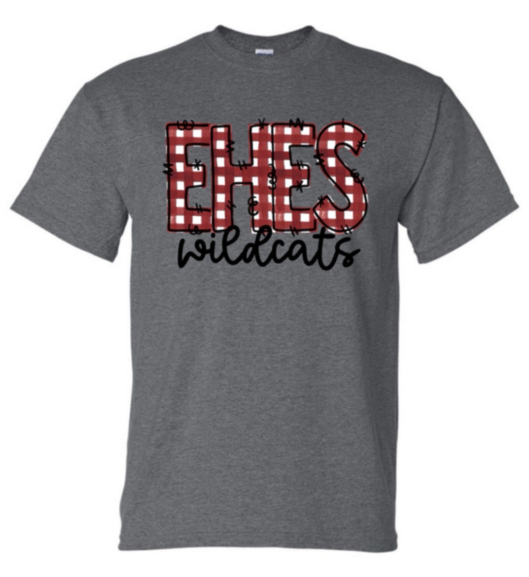 Gingham EHES Gildan Tee