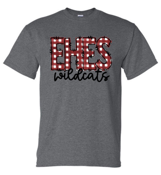 Gingham EHES Gildan Tee