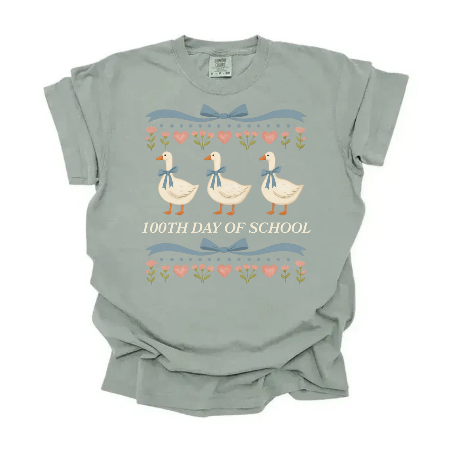 Goose 100th Day of School Tee