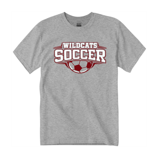 Wildcats Soccer Emblem Tee