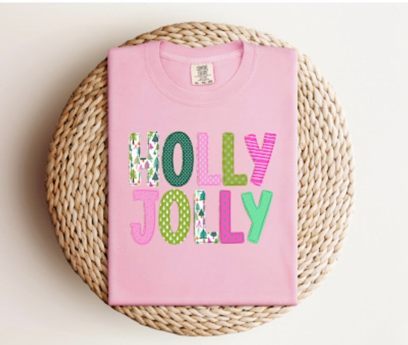 Preppy Holly Jolly Tee