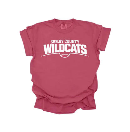 Shelby County Wildcats Softball Tee
