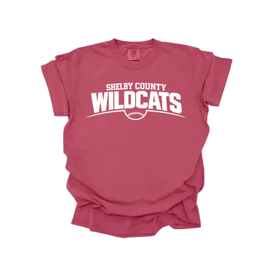 Shelby County Wildcats Softball Tee