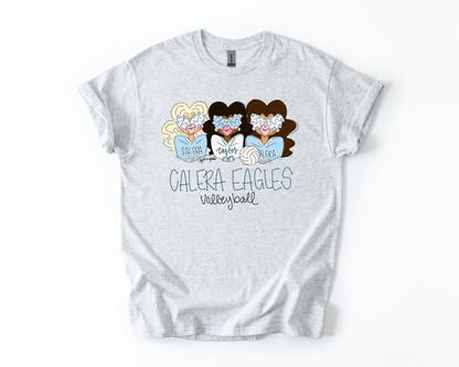“Calera Eagles Volleyball ” Gals Tee
