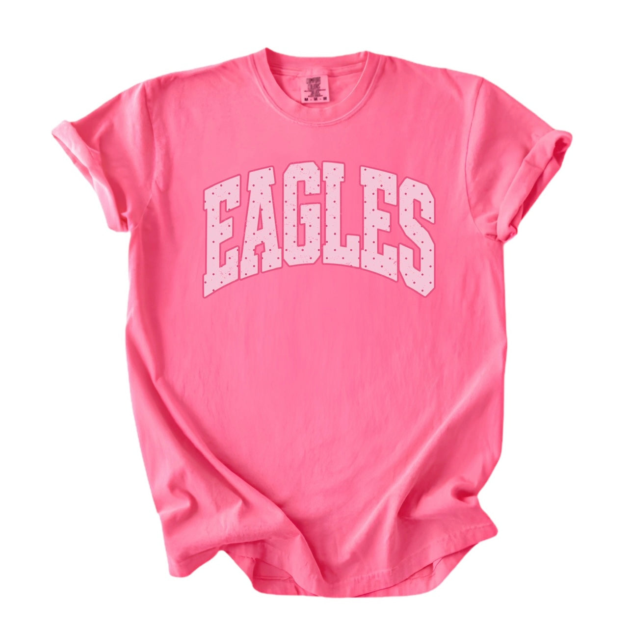 Mascot Polka Dot Pink Out Tee