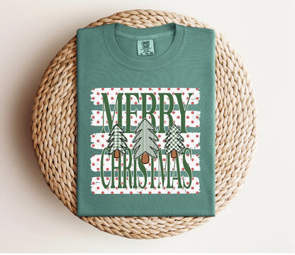 Merry Christmas and Trees Tee